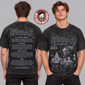 Aftershock Festival 2026 Merch Sacramento CA October 1-4 2026 Historical Washed T-Shirt
