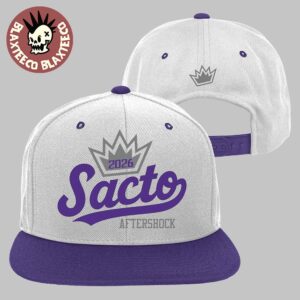 Aftershock Festival 2026 Merch Sacramento CA October 1-4 2026 Sacto Kings Snapback Hat