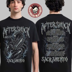 Aftershock Festival 2026 Merch Sacramento CA October 1-4 2026 Shell Shock T-Shirt