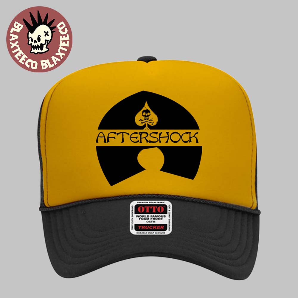 Aftershock Festival 2026 Merch Sacramento CA October 1-4 2026 Wu Tang Clan Style Trucker Hat Aftershock Festival 2026 Merch Sacramento CA October 1-4 2026 Wu Tang Clan Style Trucker Hat