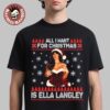 Grinch Hand On Boobs Funny Christmas 2026 Holiday T-Shirt