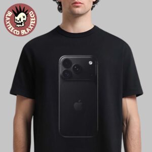 Apple iPhone 18 Pro Series 2026 Black Color T-Shirt
