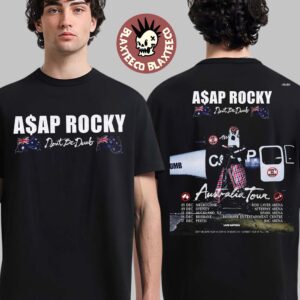 Asap Rocky Don’t Be Dumb Australia Tour 2026 Schedule Dates Two Sided T-Shirt