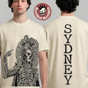 Avenged Sevenfold Sydney Australia 2026 Event Tee Live At Afterpay Arena October 16 2026 The Sun God T-Shirt