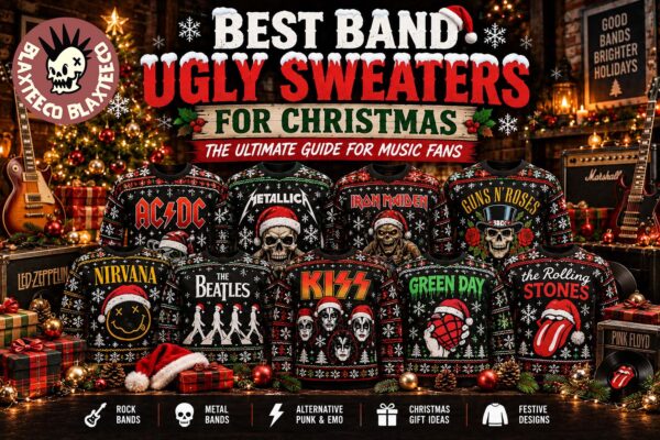 Best Band Ugly Sweaters for Christmas The Ultimate Guide for Music Fans