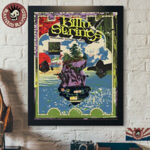Billy Strings Eugene Oregon Show Poster 2026 Live At Matthew Knight Arena On October 6 2026 Home Decor Poster Canvas