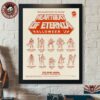 Billy Strings Baltimore MD 2026 Night 1 And 2 Combined Poster At CFG Bank Arena October 30 31 2026 Heartbeat Of Eternia Poster Canvas