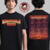 Stick Figure Live At Red Rocks Amphitheatre 2027 Venue Poster Morrison CO June 7 2027 Two Sided T-Shirt