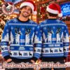 Bud Light Reindeer Snowy Night Snowflakes and Pine Tree Pattern Ugly Sweater Bud Light Reindeer Snowy Night Snowflakes and Pine Tree Pattern Ugly Sweater