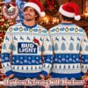 Bud Light X Grinch Snow Beer Throne Christmas Ugly Sweater 2026