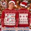 Buffalo Trace Green Reindeer Christmas Ugly Sweater