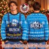Busch Light Logo Ugly Sweater Busch Light Logo Ugly Sweater