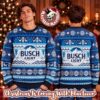 Busch Latte Snowflake Ugly Christmas Sweater For Holiday 2026 Xmas Gifts