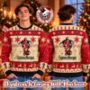 Captain Morgan Personalized Christmas Twinkle Lights Knitted Christmas Ugly Sweater