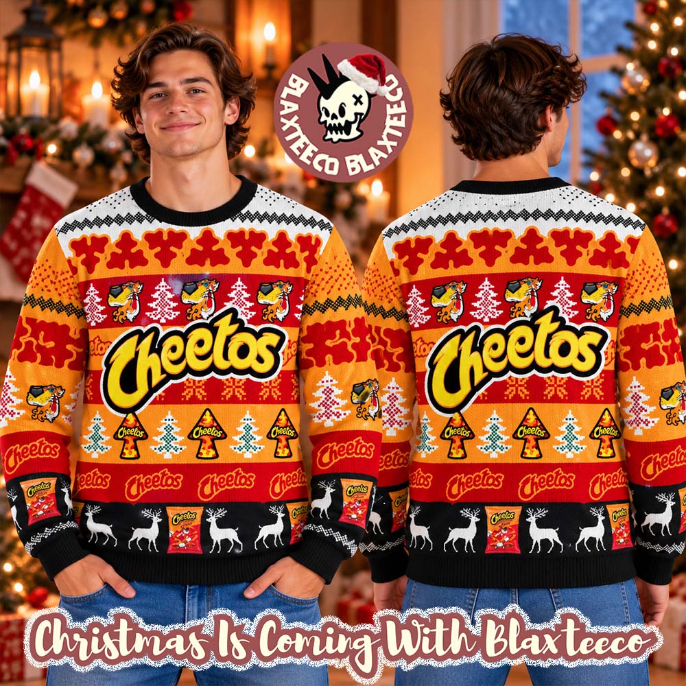 Cheetos Ugly Christmas Sweater Cheetos Ugly Christmas Sweater