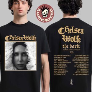 Chelsea Wolfe The Dark North American Tour 2026 Merch Two Sided T-Shirt