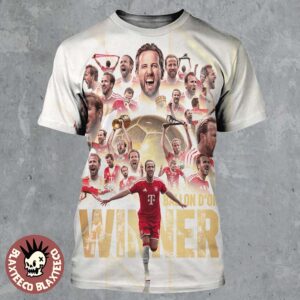 Congrats Harry Kane First Time Ballon D’or Winner All Over Print Shirt