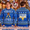 Corona Extra Beer Logo Personalized Black And Blue Ugly Christmas Sweater