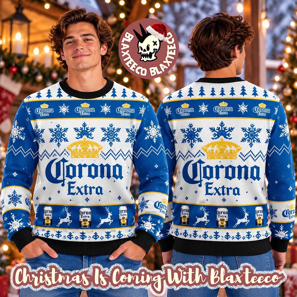 Corona Extra Christmas Ugly Sweater Corona Extra Christmas Ugly Sweater