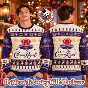 Crown Royal Christmas Ugly Sweater