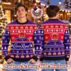 Crown Royal Whiskey Personalized Christmas Ugly Sweater