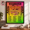 The Disco Biscuits Rutland VT Buffalo And Syracuse New York 2026 Shows Poster From October 8-11 2026 Poster Canvas