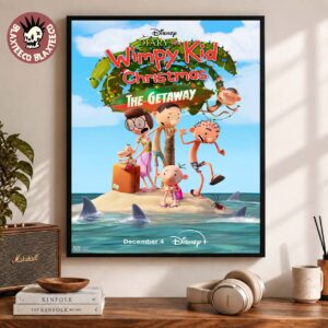 Diary Of Wimpy Kid Christmas The Getaway Home Decor Poster Canvas