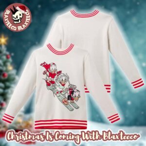 Disney Huey Dewey And Louie Holiday Christmas Ugly Sweater