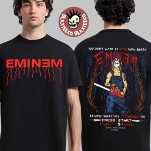 Eminem X New York Comic Con 2026 Jason Voorhees Arcade Game Style Two Sided T-Shirt