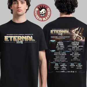 Eternal NYE 2026 Lineup Poster At Orlando FL Orlando Amphitheater December 30 31 2026 Two Sided T-Shirt