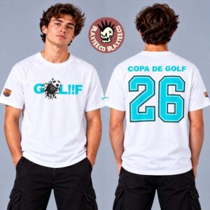 FC Barcelona X Goft Wang X Nike Copa De Golf White T-Shirt