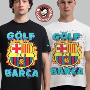 FC Barcelona X Goft Wang X Nike FCB Barca Quake Big Logo T-Shirt