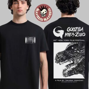 Godzilla Minus Zero x NYFF A Film By Takashi Yamazaki Two Sided T-Shirt