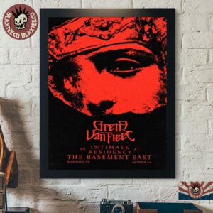 Greta Van Fleet Nashville Tennessee 2026 Exclusive Poster Live At The Basement East October 3 2026