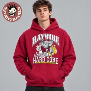 Haywire X Alabama Crimson Tide Mascot Furnace Fest 2026 Merch Hardcore All Day Everyday Hoodie