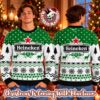 Heineken Beer Big Logo Reindeer Green And White Ugly Christmas Sweater Gift 2026