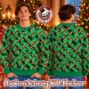Heineken Logo Green Knitted Christmas Ugly Sweater Heineken Logo Green Knitted Christmas Ugly Sweater