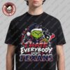 Indianapolis Colts Grinch I Hate Everybody Except Colts NFL Fans Christmas Gift Holiday T-Shirt