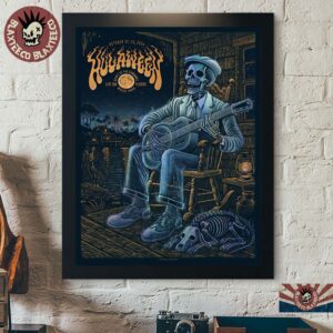 Hulaween 2026 Festival Final Poster The Ghosts Of The Swamp Art Live Oak Florida October 22-25 2026 Home Decor Poster Canvas