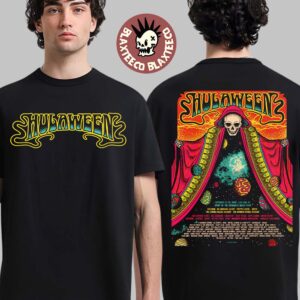 Hulaween 2026 Festival Official Poster Live Oak Florida Lineup At Spirit Of The Suwannee Music Park From October 22-25 2026 Unisex T-Shirt