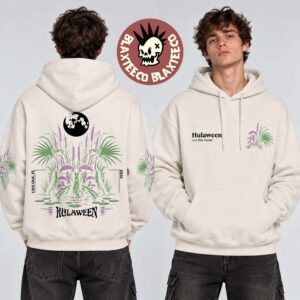 Hullaween 2026 Festival Event Merch Live Oak Florida October 22-25 2026 Mushroom White Hoodie