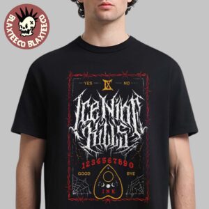 Ice Nine Kills Harvest of Horrors 2026 Halloween Ouija Game Night T-Shirt