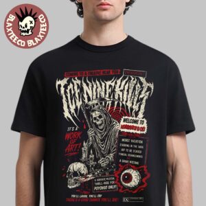 Ice Nine Kills Harvest of Horrors 2026 Halloween Reaper Now Slaying T-Shirt