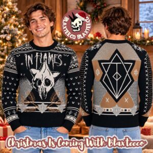 In Flames Holiday Christmas Jumper 2026 Ugly Sweater