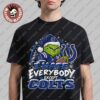 Jacksonville Jaguars Grinch I Hate Everybody Except Jaguars NFL Fans Christmas Gift Holiday T-Shirt