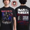 Iron Maiden Run For Your Lives North American Tour 2027 Schedule Dates With Bullet For My Valentine And The Raven Age Two Sided T-Shirt Iron Maiden Run For Your Lives North American Tour 2027 Schedule Dates With Bullet For My Valentine And The Raven Age Two Sided T-Shirt