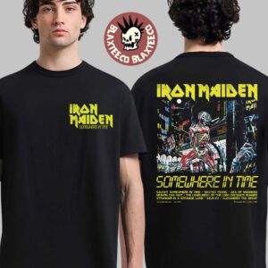 Iron Maiden Somewhere In Time 40th Anniversary Collection Tracklist T-Shirt