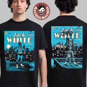 Jack White Nashville TN 2026 Night 1 And 2 Combined Gig Poster Live At The Truth October 9 And 10 2026 Two Sided T-Shirt