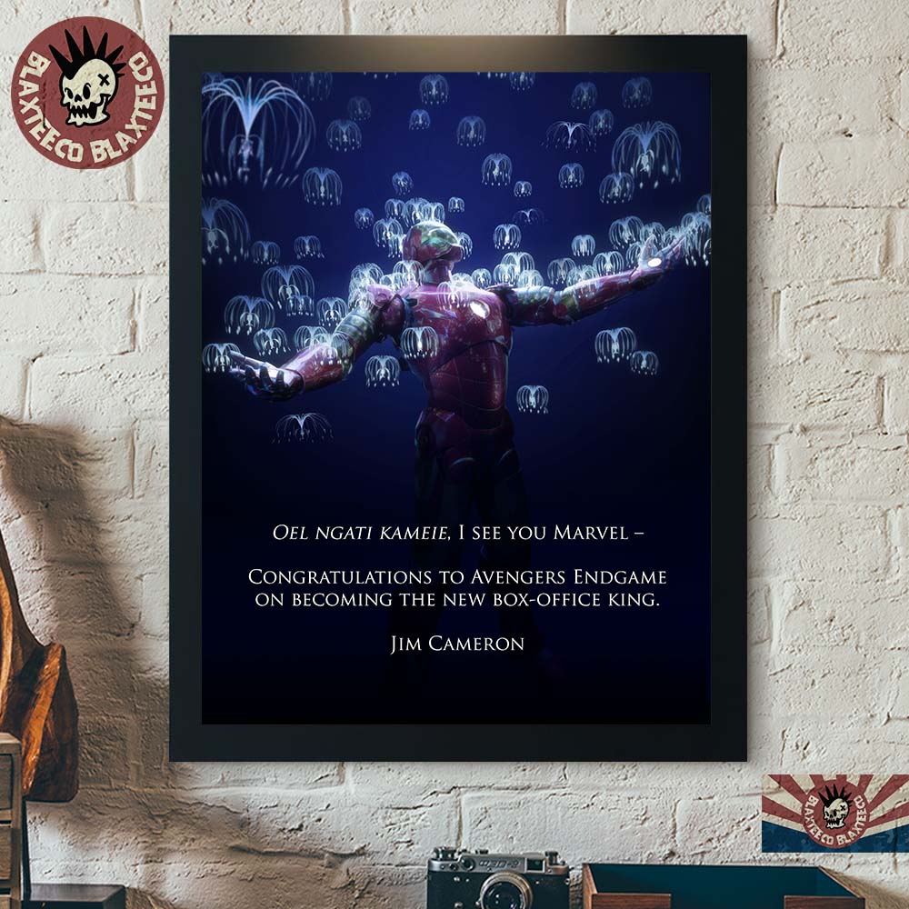 James Cameron Avengers Endgame Encore X Avatar Oel Ngati Kameie I See You Marvel Poster Canvas James Cameron Avengers Endgame Encore X Avatar Oel Ngati Kameie I See You Marvel Poster Canvas