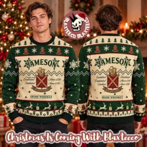 Jameson Irish Whiskey Christmas Ugly Sweater